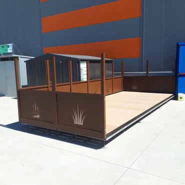 Tipologia plateatico realizzato