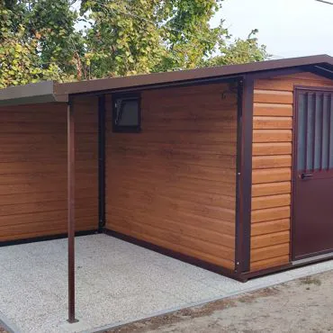 Casette da giardino coibentate effetto legno