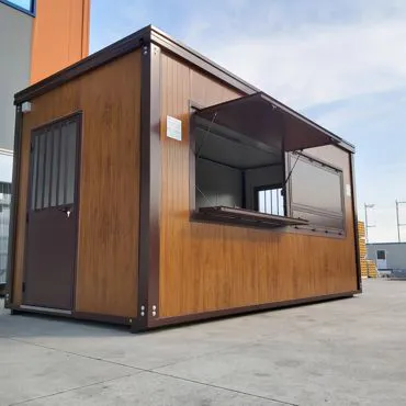 Chiosco bar in prefabbricato