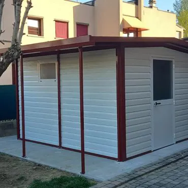 Casette prefabbricate con pannello coibentato