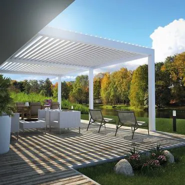 4B pergolati bioclimatici Waterproof® a Villa Bartolomea